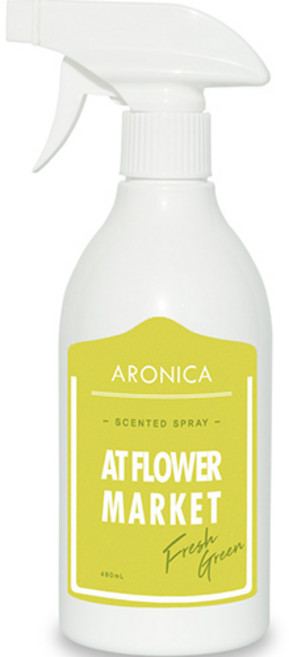 아로니카 센티드 스프레이 탈취제 앳플라워마켓, 490ml, 1개