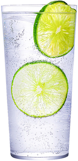 크리슨 롱하이볼 얼그레이 크리스탈 고급 홈카페 유리컵 LD3802 420ml, 1개