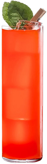 크리슨 롱하이볼 심플 유리 크리스탈 고급 홈카페 유리컵 LD3901 365ml, 1개