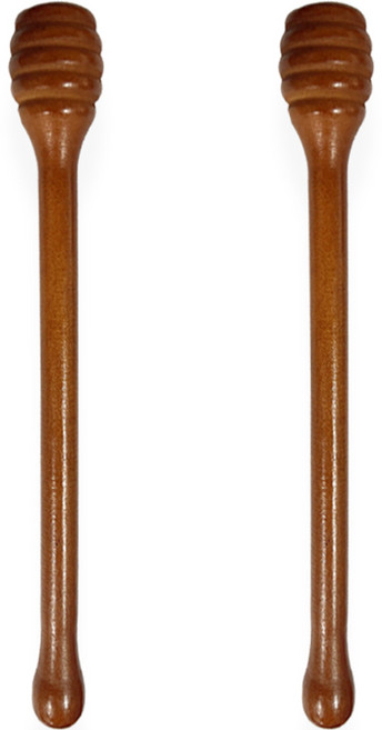 옻칠 나무 꿀뜨개, 내츄럴, 2개