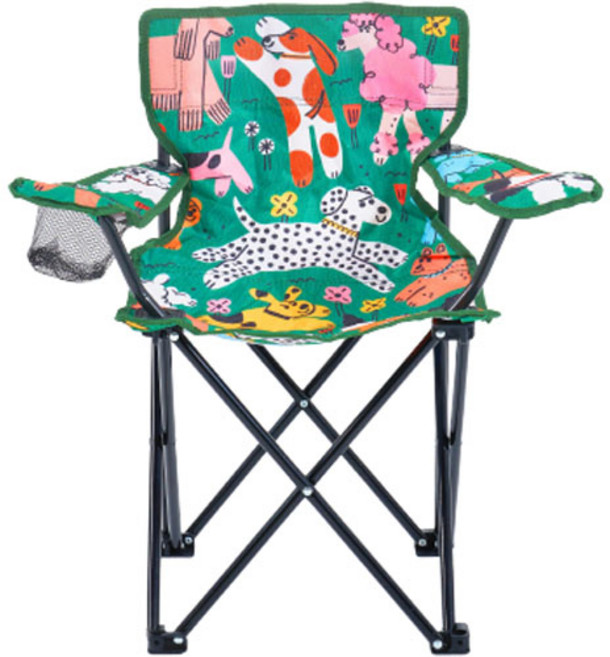 마이리틀타이거 키즈 캠핑의자, 그린 / DOG PARK, 1개