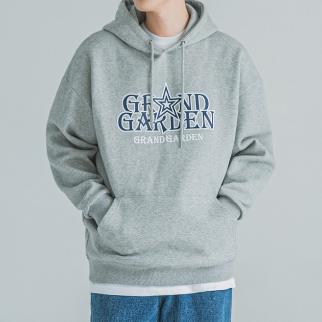 앨빈클로 그랜드 가든 오버핏 후드티 AVH528