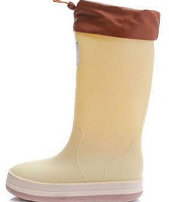 갓슈 여성용 이이룩 스토퍼 롱 패션 레인부츠 빅사이즈