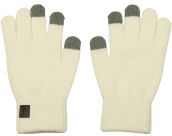 휠라골프 니트장갑, 아이보리, 1개