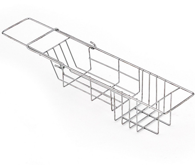 러빗홈 슬라이드 스텐 세제 수세미 거치대 + 실리콘 2p 세트, 혼합색상, 1세트