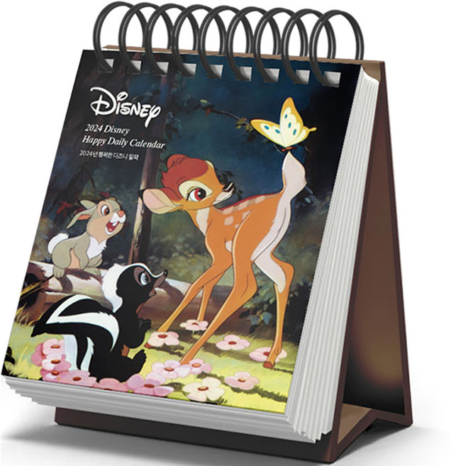 2024 행복한 디즈니 365일 일력 데일리 탁상 달력, 상세 설명 참조, (주)참돌, 디즈니 저