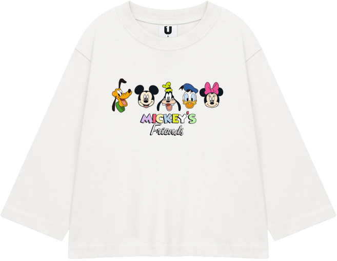 아동용 봄가을 D 프렌즈 긴팔티