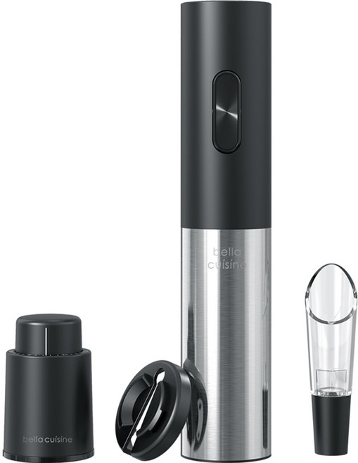 벨라쿠진 클래식 전동 와인오프너 세트, 혼합색상, 1세트