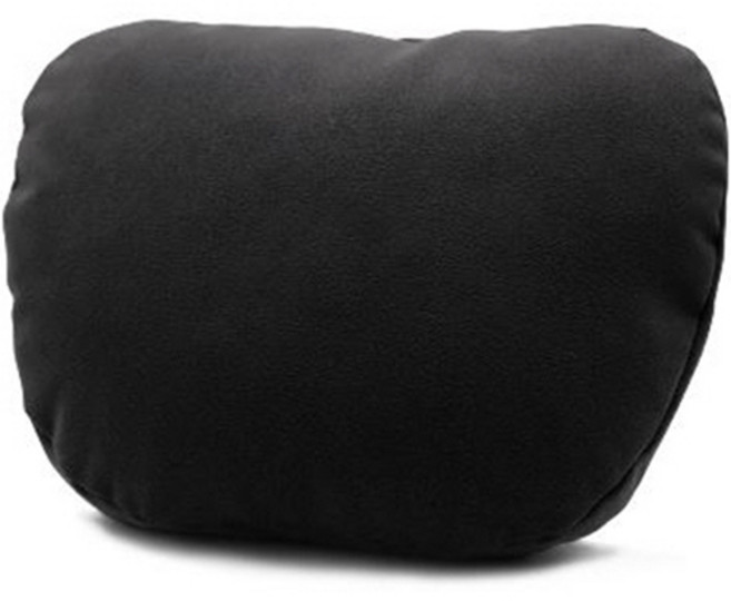 소울랜드 프리미엄 차량용 목쿠션, 블랙, 2개
