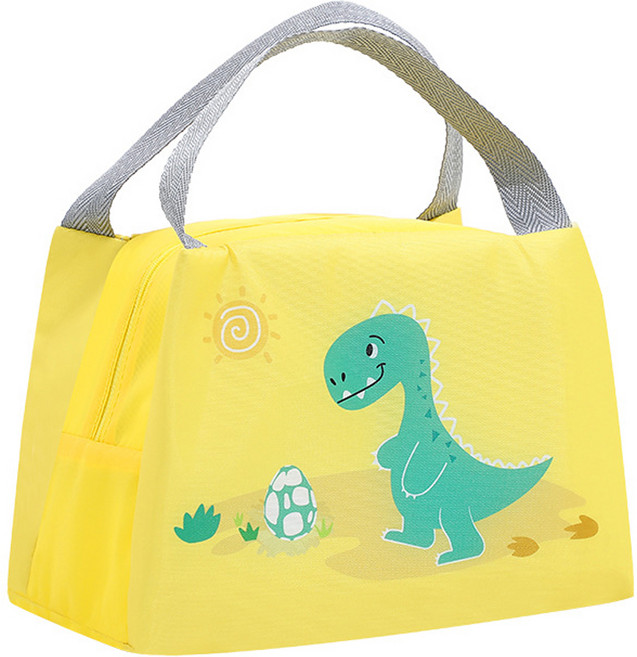 굿샵 동물의 왕국 보냉가방, 옐로우공룡, 1개