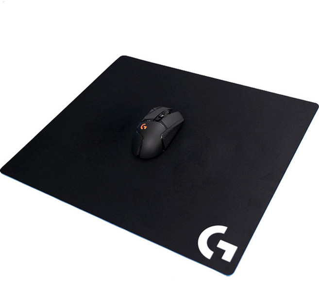 로지텍 마우스 패드 G640, 블랙, 1개