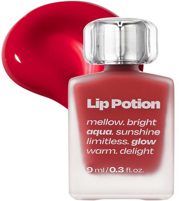 얼터너티브스테레오 립 포션 아쿠아 글로우 립틴트, 4 애플 드롭, 1개