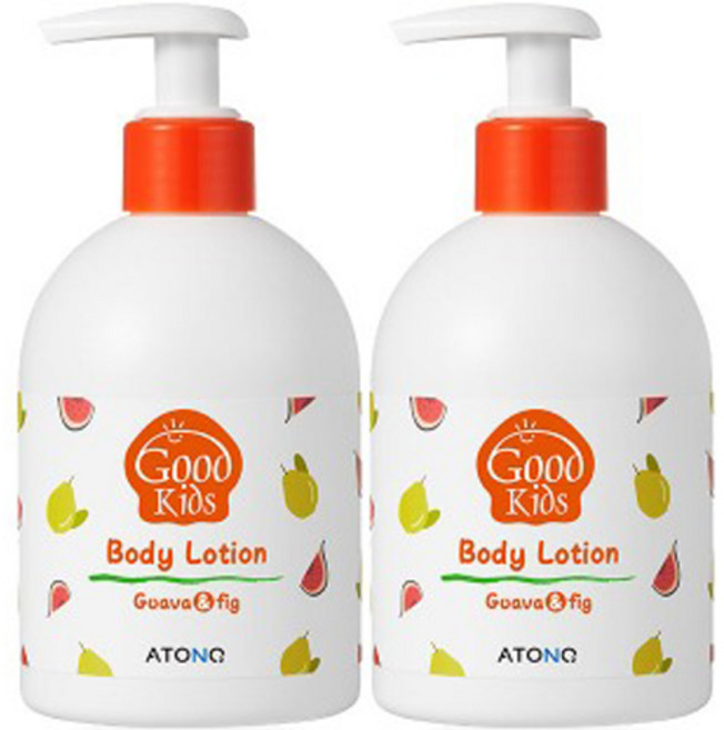 아토앤오투 유아용 굿 키즈 바디 로션, 300g, 2개