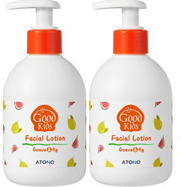 아토앤오투 유아용 굿 키즈 페이셜 로션, 250g, 2개