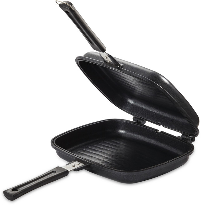 마미스타 인덕션 요리가 편한 양면팬, 27cm, 1개