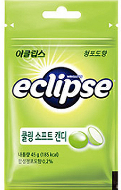 이클립스 쿨링 소프트 캔디 청포도향, 45g, 1개