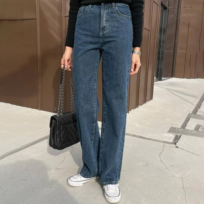 피핀 여성용 숏/중/롱 봄 ver 세미 와이드 데님팬츠 중 79715