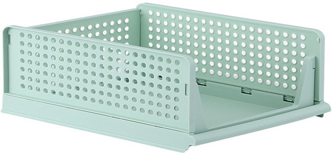 존글로벌 슬라이딩 폴딩 리빙박스, 그린, 1개