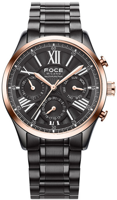 포체밀라노 남성 멀티펑션 메탈시계 FM7547 + 공구 세트