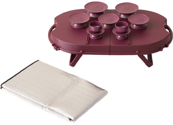 조은세상 휴대용 PP 제기 13p 세트, 1세트