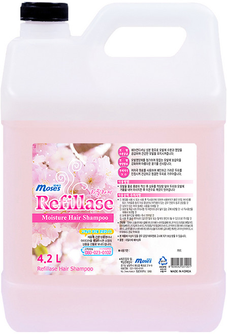 리필라제 모이스처 샴푸, 4.2L, 1개