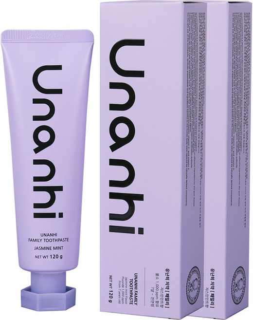유난히 비건 치약 자스민민트향, 120g, 2개
