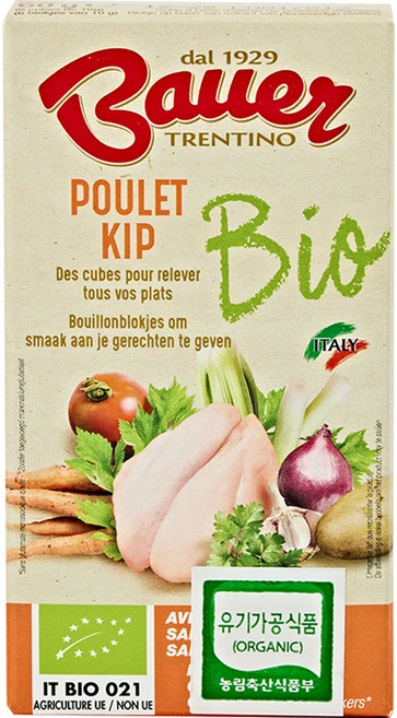 바우어 치킨 스톡큐브 60g, 1개 - 쿠팡