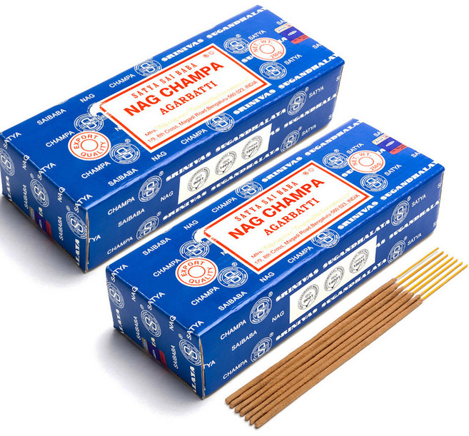 사티아 인센스 스틱 250g x 2p, 나그참파