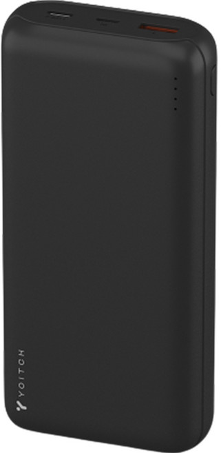 요이치 몬스터 M2 QC3.0 USB PD 듀얼 고속 대용량 보조배터리 20 000mAh, YB-M20000, 블랙