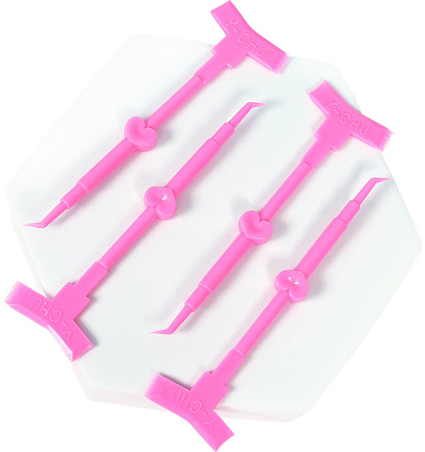 와이츄 3in1 멀티 펌스틱, 4개, 핑크