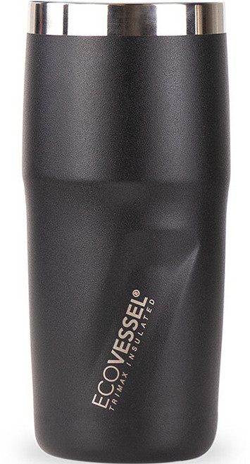 에코베슬 메트로 스텐 보온 보냉 머그 텀블러, 블랙쉐도우, 473ml, 1개