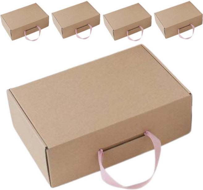 크라프트 C형 손잡이 끈상자 31호, 인디핑크(끈), 5개