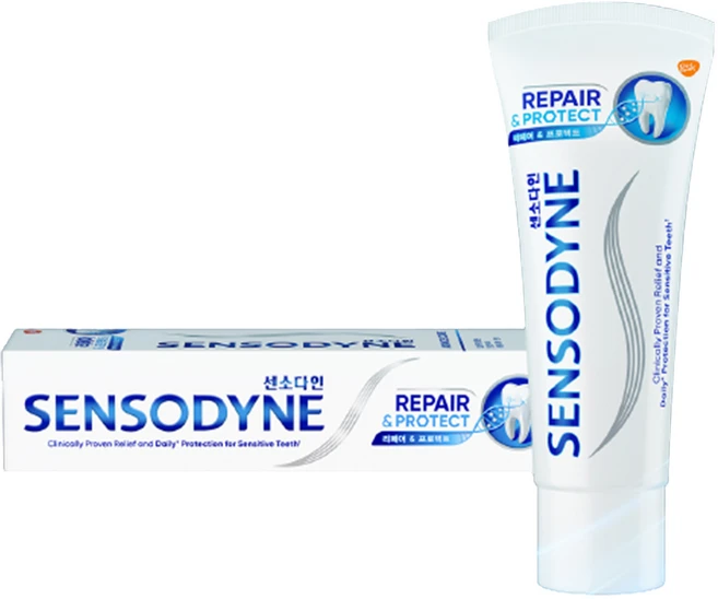 센소다인 리페어 앤 프로텍트 치약, 100g, 1개 - 쿠팡