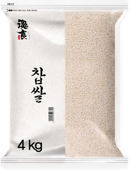 혼식 찹쌀, 4kg, 1개