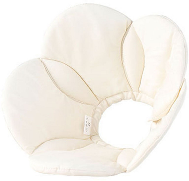 랜보어 반려동물 꽃잎 버클 넥카라, 아이보리, 1개