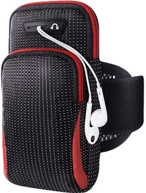 헨센 아웃도어 암밴드, 레드, 1개