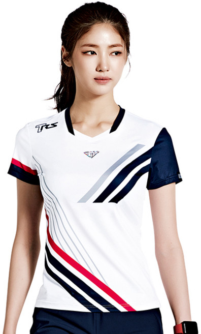 패기앤코 여성용 스포츠 기능성 그래픽 반팔 티셔츠 FST-801