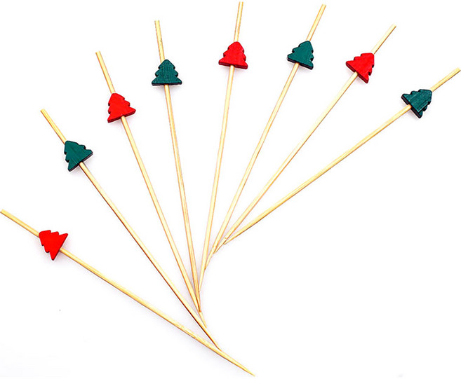 대나무 트리픽 12cm, 1세트, 100개