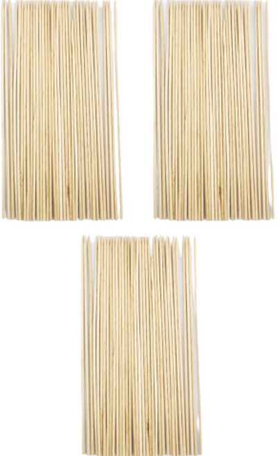 대나무 산적꽂이 18cm, 3개, 30개입