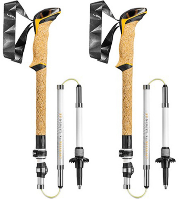 LEKI Plus Pack Cressida FX Carbon AS 登山杖組 65220591P, 混合顏色