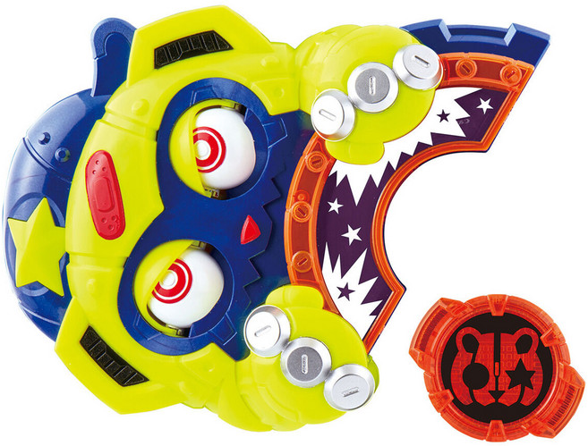 반다이 가면라이더 기츠 DX 몬스터 레이즈 버클 로봇장난감, 혼합색상, 1개