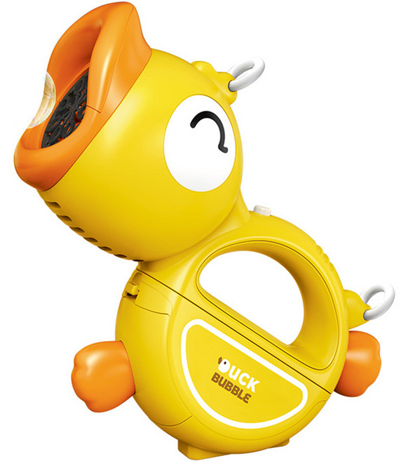 리버폭스 애니멀 버블건 + 스트랩 + 비눗방울 용액 세트, 오리, 1세트