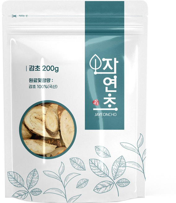 국산 감초 감초차, 1개