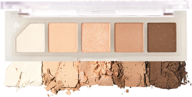 언리시아 무드 샤워 아이 팔레트 3.7g, N0.3 누드 샤워, 1개 - 쿠팡