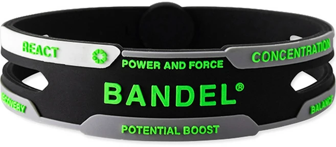 반델 리액트 팔찌, 블랙그린, 1개 - 쿠팡