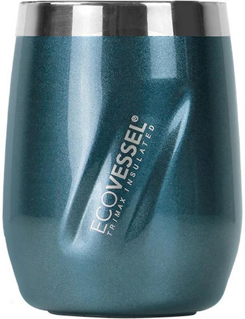 에코베슬 포트 스텐 보온보냉 머그컵, 블루문, 296ml - 쿠팡