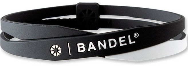반델 더블 팔찌, 블랙화이트, 1개