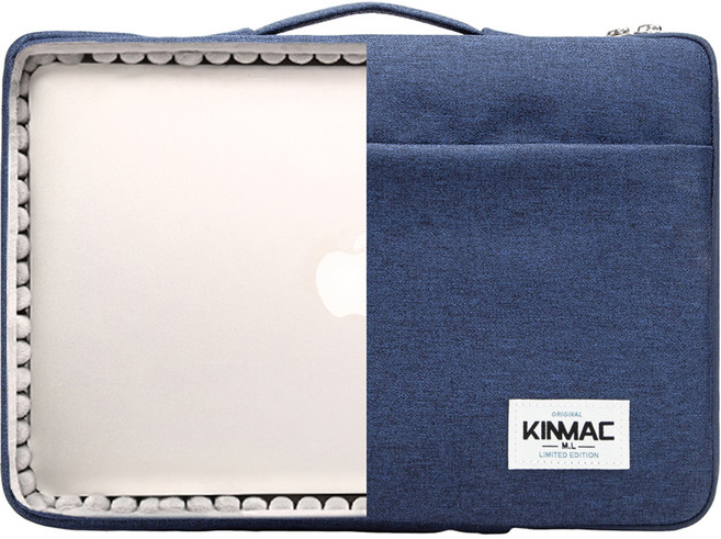 킨맥 360 쉴드 노트북 파우치, 심플네이비, 1개
