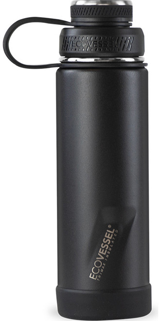 에코베슬 볼더 스텐 보온 보냉 텀블러, 블랙쉐도우, 591ml, 1개