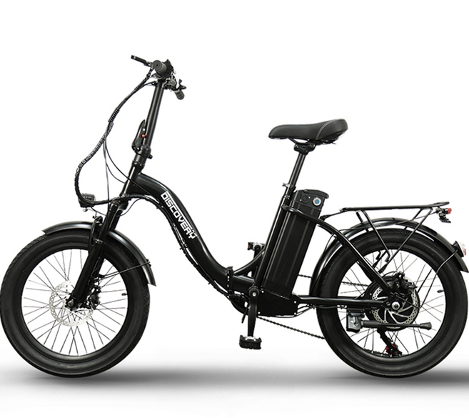 레이윙 디스커버리 엔트리 F21 E5 36V 5.2Ah 접이식 전기자전거 고객직접설치, 스틸, 블랙